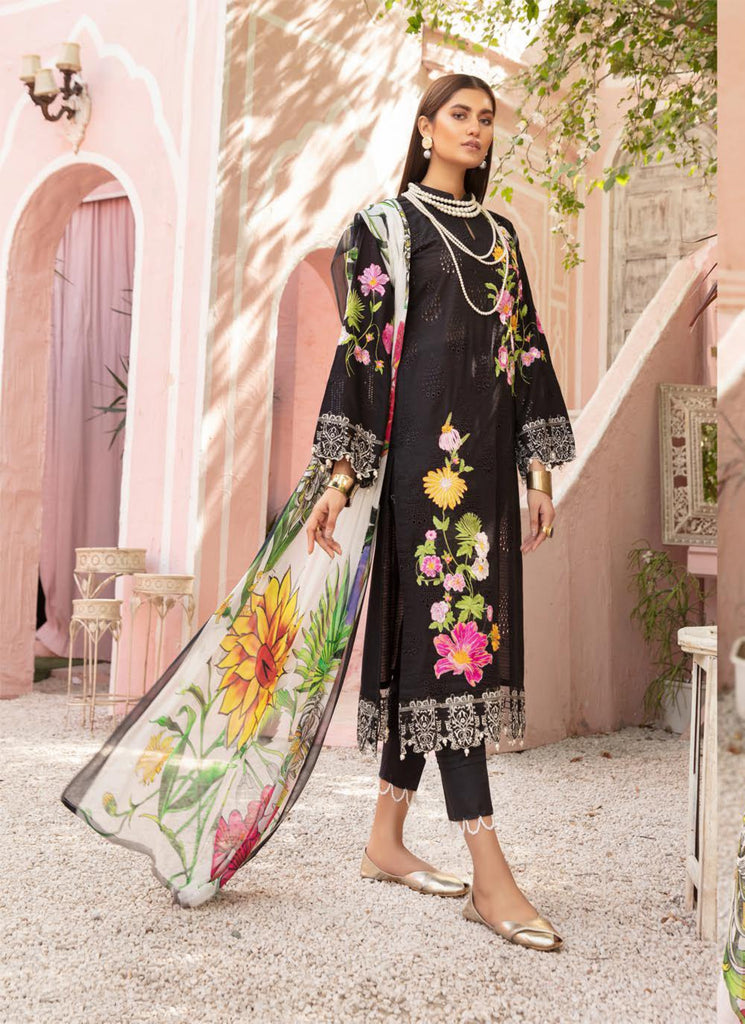 Mina by Riaz Arts Signature Embroidered Lawn Collection Vol-2 – MI-01