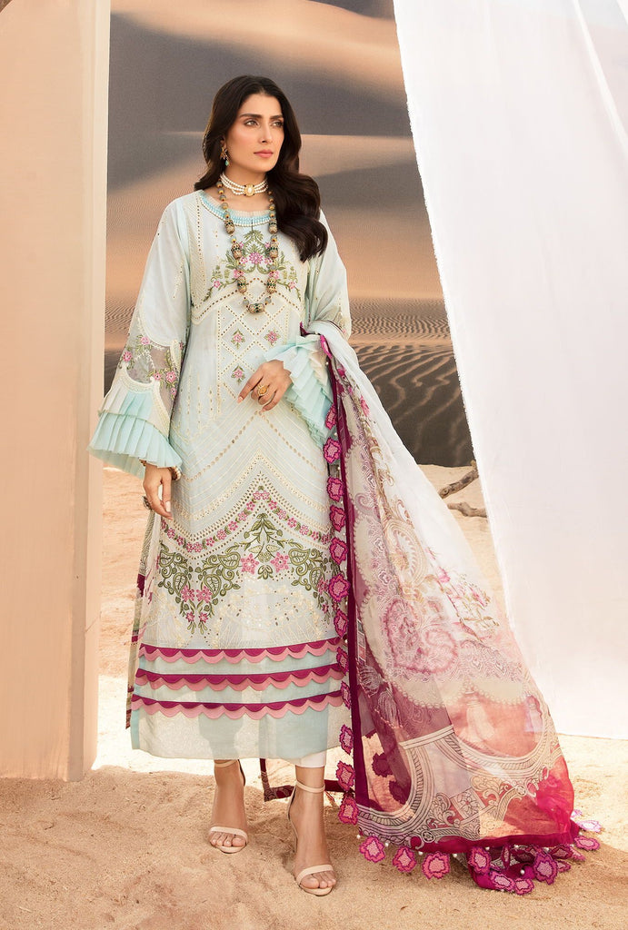 Noor by Saadia Asad Luxury Lawn Collection '21 – D1-B