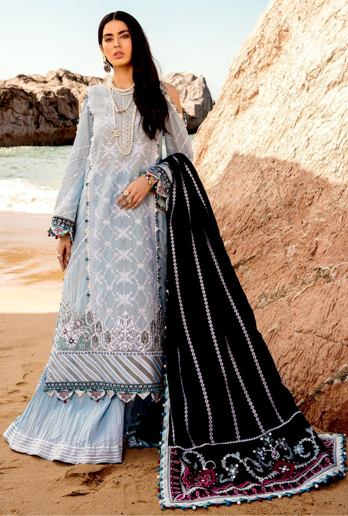 Noor by Saadia Asad Luxury Lawn Collection '21 – D12-A