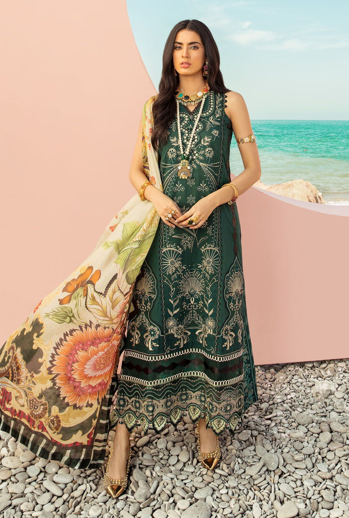 Noor by Saadia Asad Luxury Lawn Collection '21 – D3-B