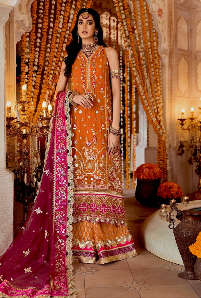 Noor by Saadia Asad Luxury Wedding Collection – D6- AREZOU