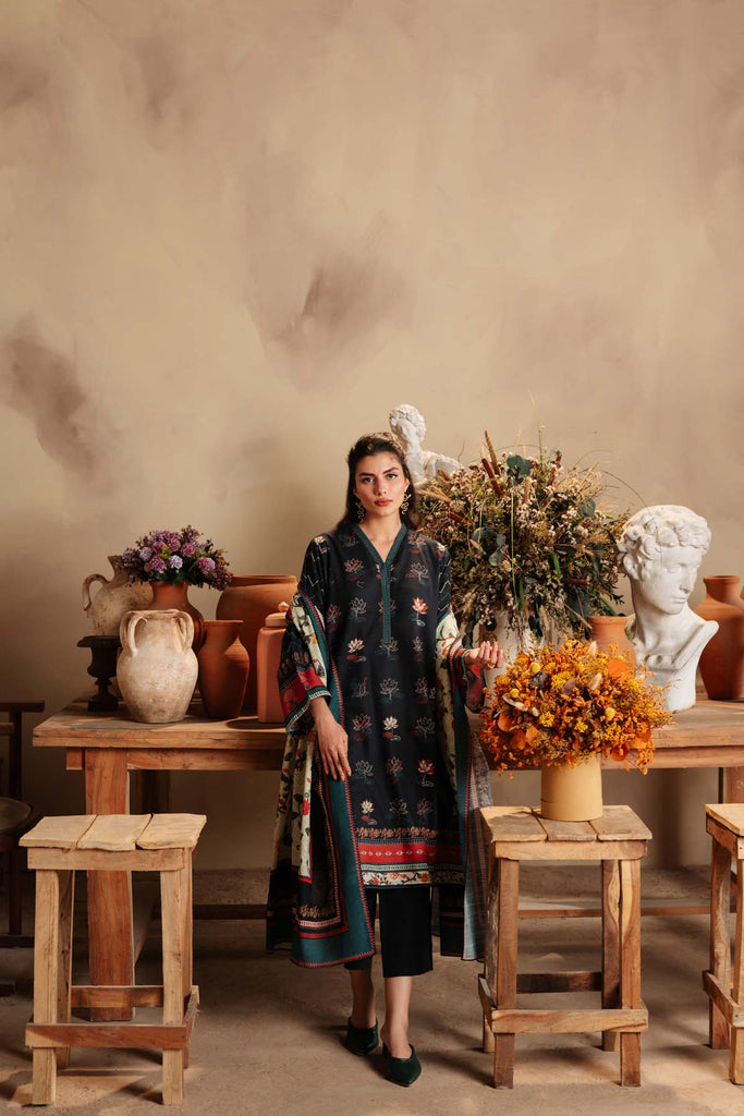 Sahar Winter – Printed Khaddar 3 Piece - SKWP-V2-23-05