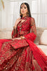 Naqsh by Maryam's · Handmade Luxury Bridal Collection – D-02 Crimson Red