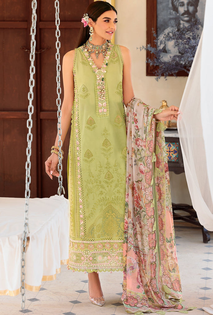 Noor by Saadia Asad Luxury Eid Chikankari Lawn Collection 2022 – ND5-A-ZIBAA