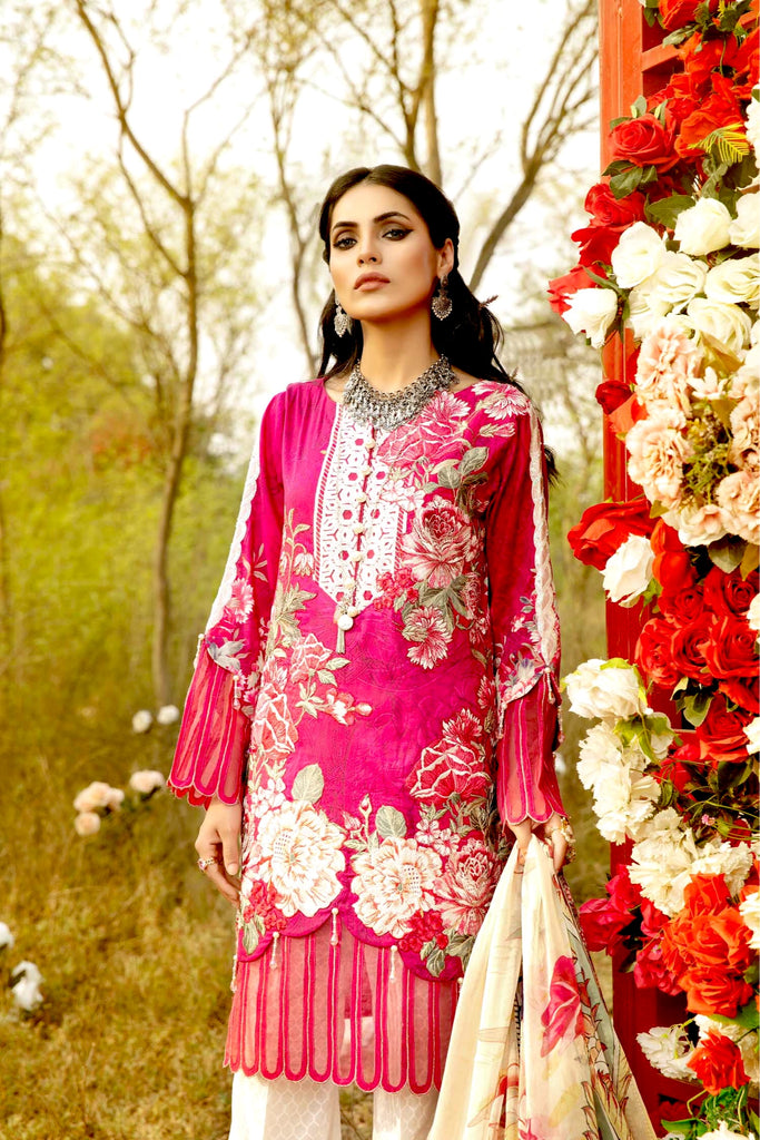 Adan's Libas La Rose Lawn Collection 2021 – Azalea