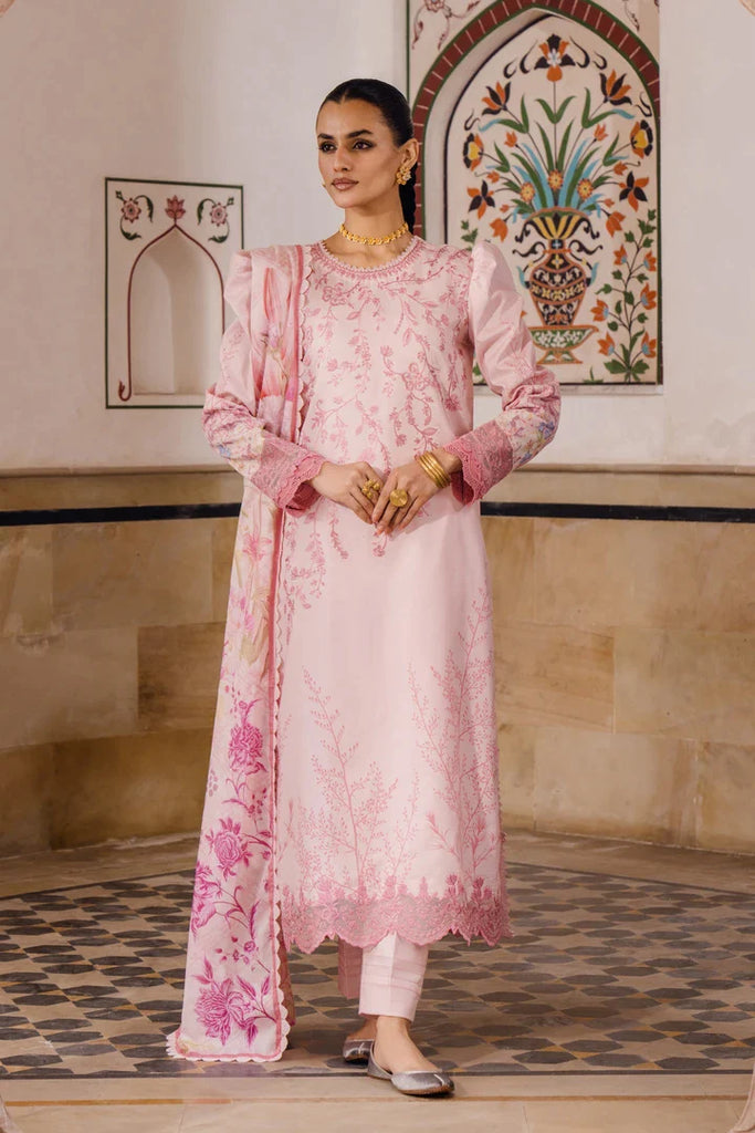 Aabyaan Shezlin Chikankari Lawn by Qalamkar – KHIRAD (AS-05)