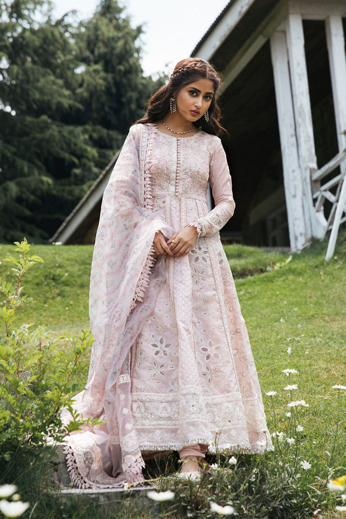 Qalamkar Luxury Festive Lawn Collection 2022 – EB-08  DAISY