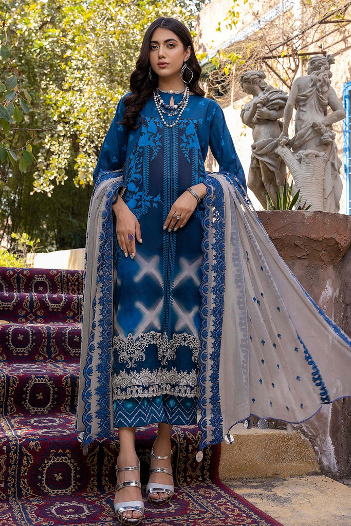 Quas by Charizma Eid Edition · Embroidered Printed Luxury Lawn Collection – QE-06A