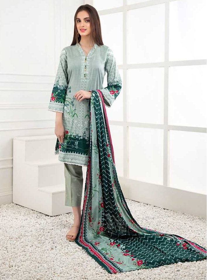 RangReza Printed Lawn Collection Vol-1 – Design 05A