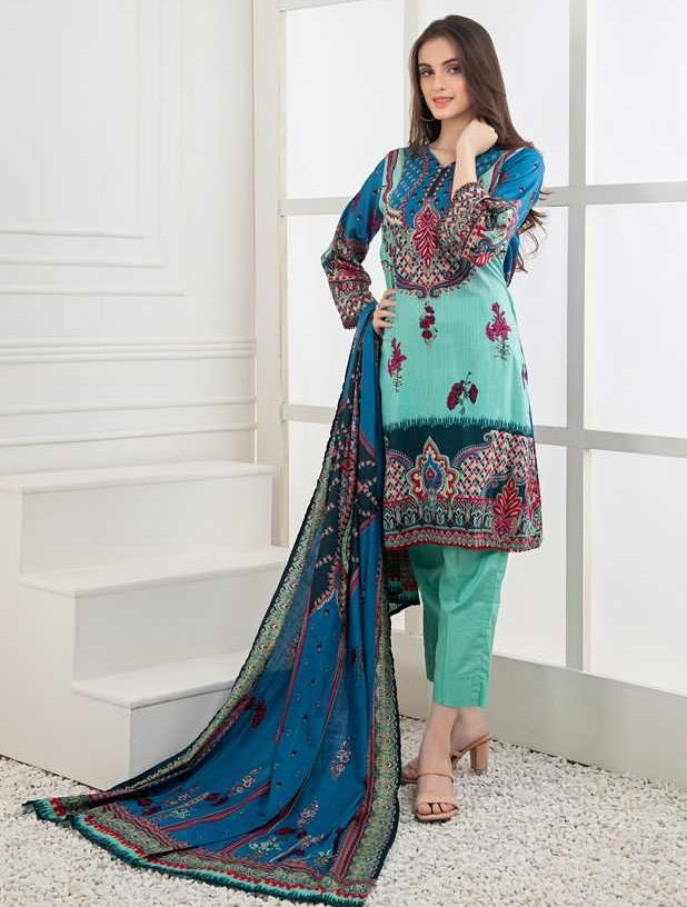 RangReza Printed Lawn Collection Vol-1 – Design 08B