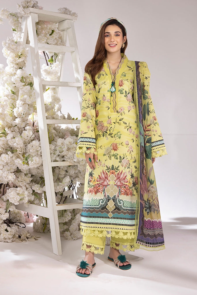 Rang Rasiya Summer Breeze Lawn Collection – Apple Green