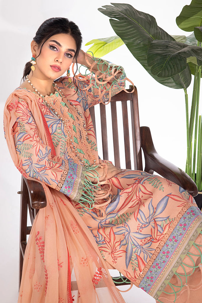 Rang Rasiya Summer Breeze Lawn Collection – Flamingo