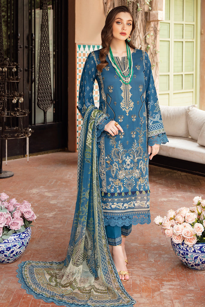 Ramsha Mashaal Lawn Collection 2022 – L-505