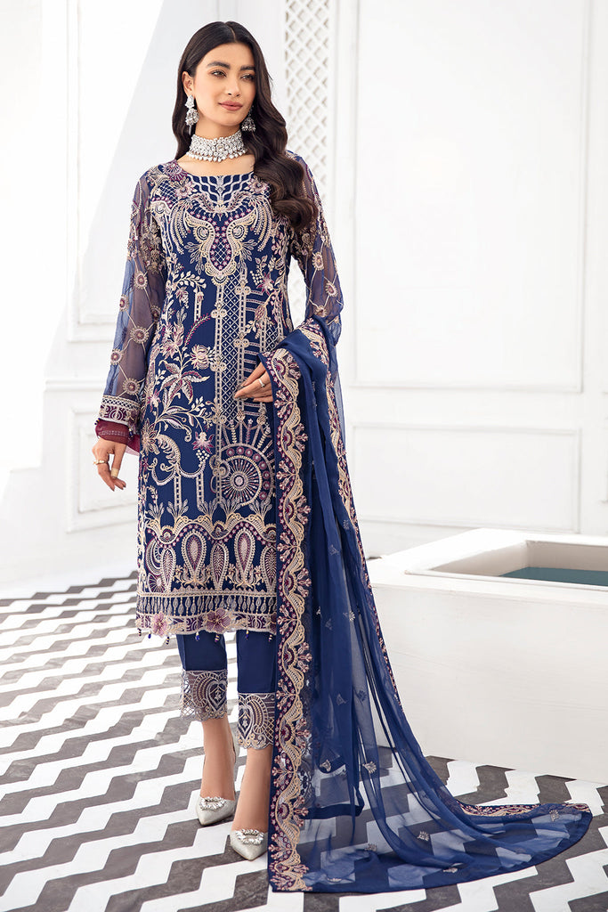 Ramsha Rangoon Chiffon Collection Vol-8 – D-812