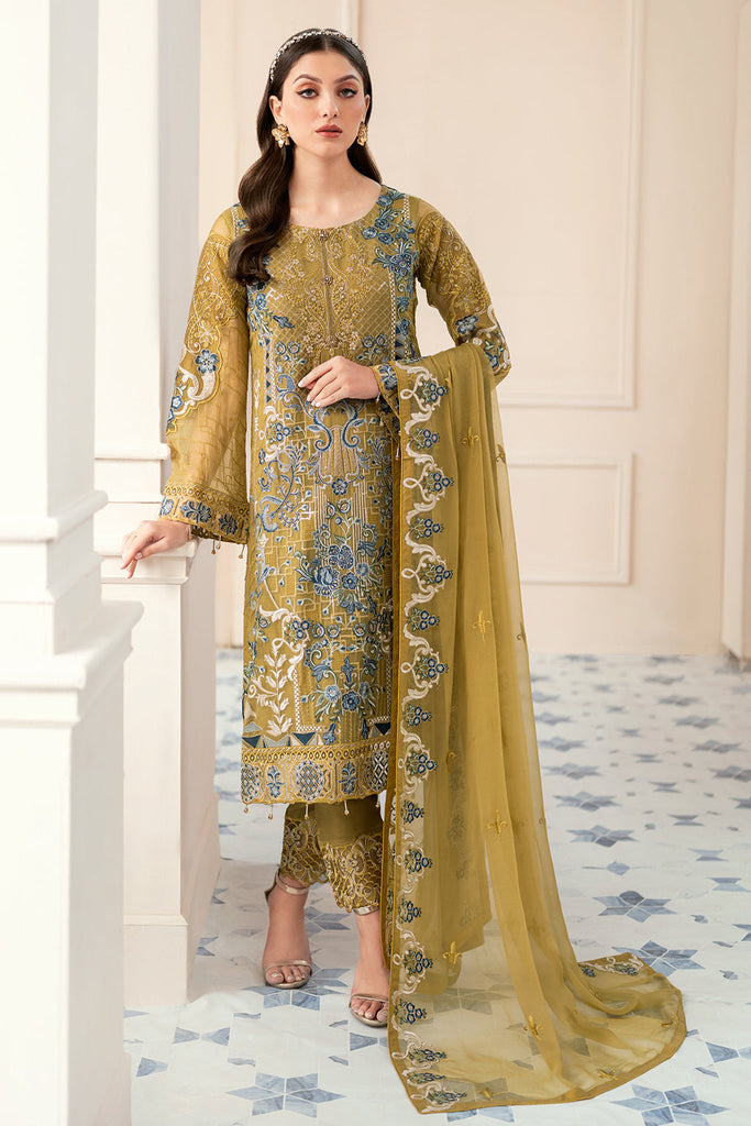 Ramsha Rangoon Luxury Chiffon Collection – D-903