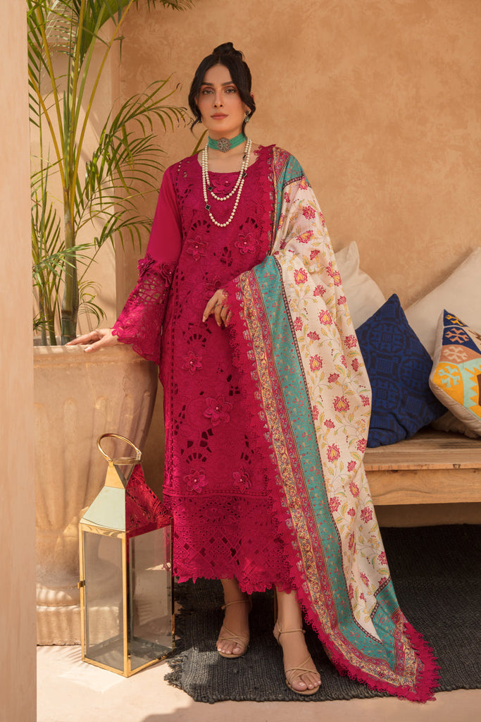 Rang Rasiya Premium Eid Lawn Collection – Rubellite