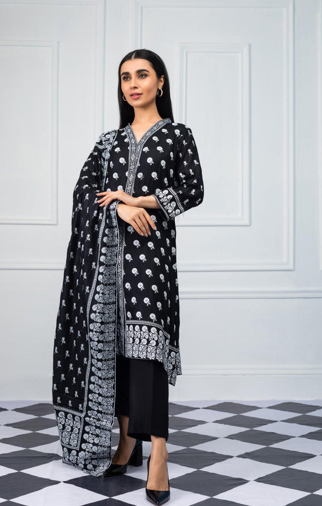 Sahil Black & White Lawn Collection Vol-2 – DN-2