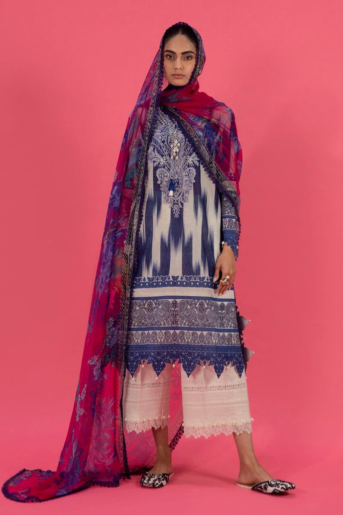 Sana Safinaz Mahay Lawn Collection 2022 – H221-004B-BI