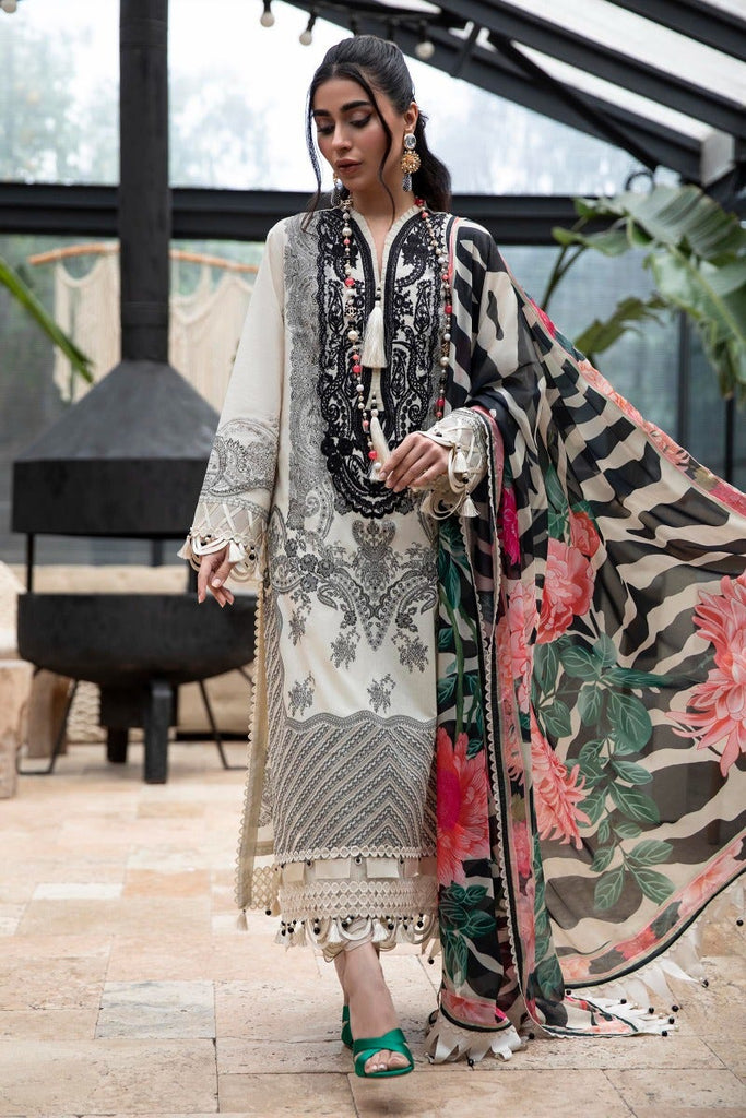 Sana Safinaz Muzlin Summer Lawn Collection 2022 – M221-009B-CK