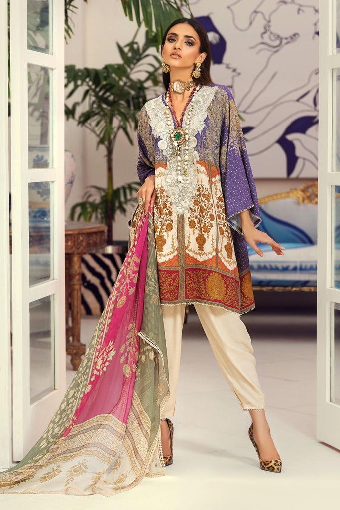 Sana Safinaz Muzlin Winter Collection 2020 – 8A-BI