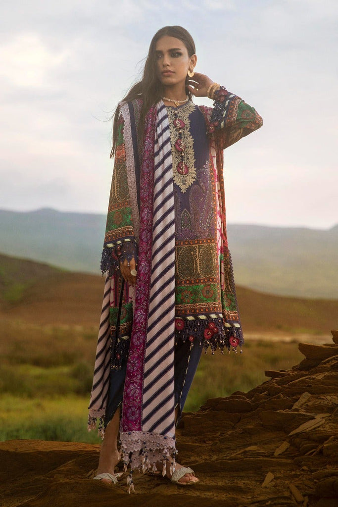 Sana Safinaz Muzlin Winter Collection – M224-016B-CO