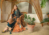 Silver Series by Riaz Arts · Embroidered Chunri Linen Collection with Linen Shawl – SS-02