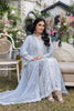 Azure Luxe Embroidered Festive Formal Collection – Snowy Dove