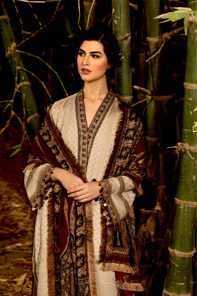 Sobia Nazir Winter Collection (with Shawl) – Design 7A