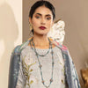 Tehzeeb by Riaz Arts · Embroidered Leather Peach Shirt with Digital Pashmina Shawl – LP-13