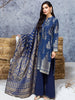 Limelight Winter Collection 2019 – 2-Pc Jacquard Suit – U0824-2PC-BLU