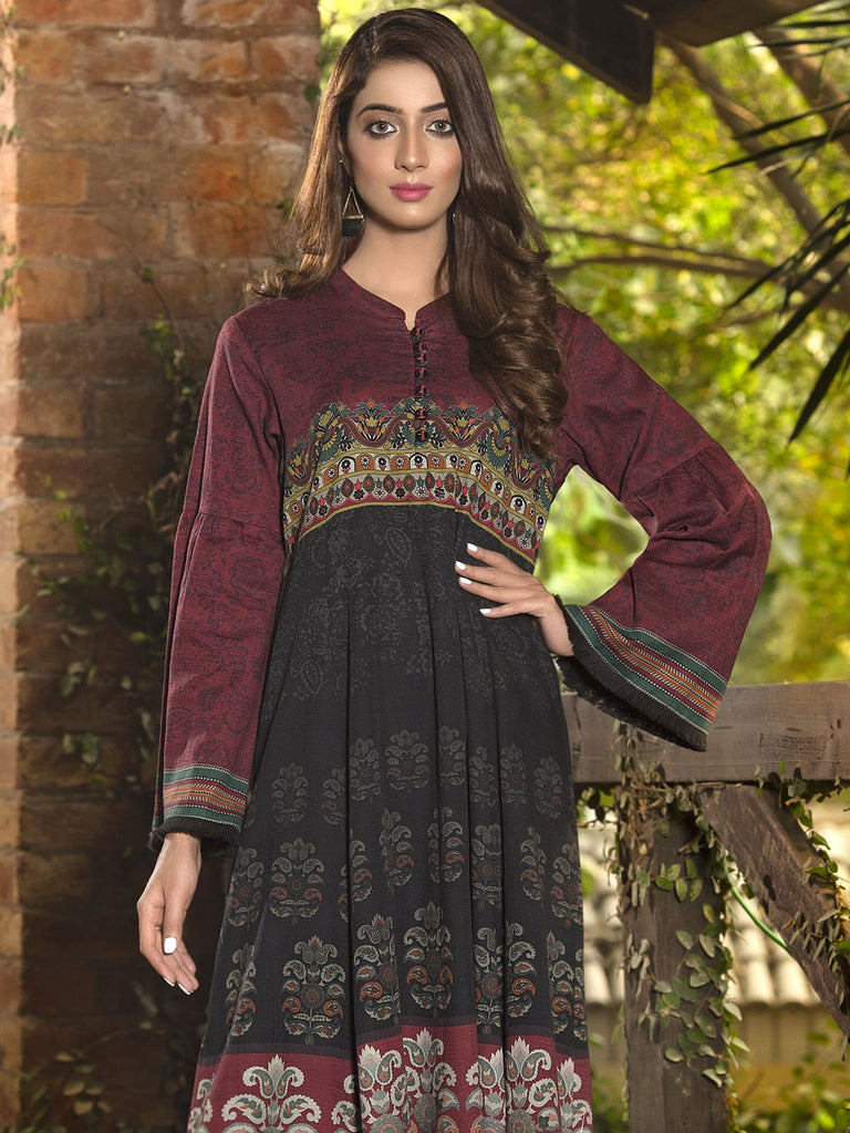 Limelight Winter Collection 2019 – Slub Khaddar Shirt – U0931-SSH-BLK