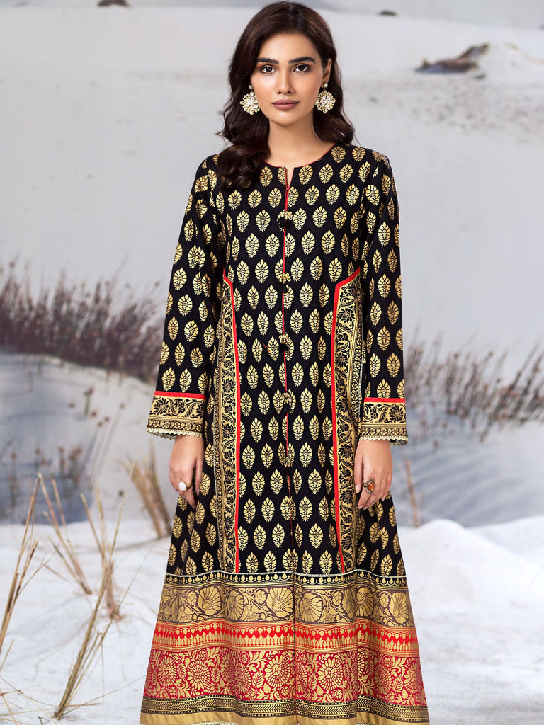 Limelight Winter Collection 2019 – Winter Cotton Shirt – U0945-SSH-BLK