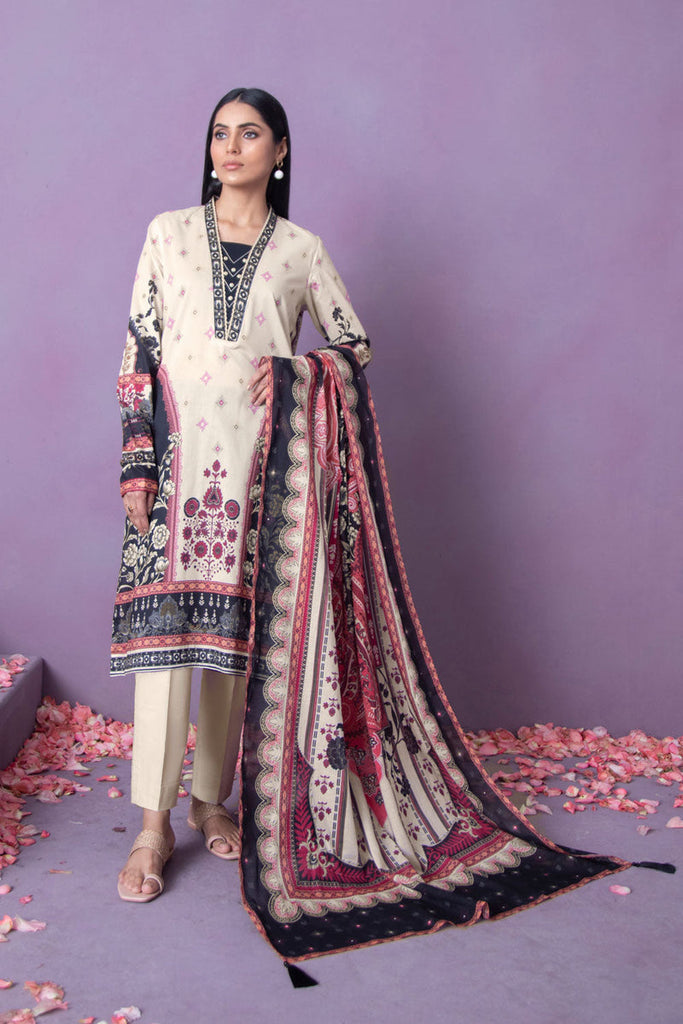 Sapphire Printed Lawn Suit - U3DAYZ22V120