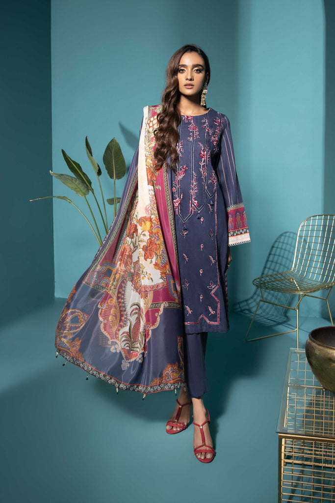 Sapphire Lawn Collection 2021 – Signature Series · Cassandra