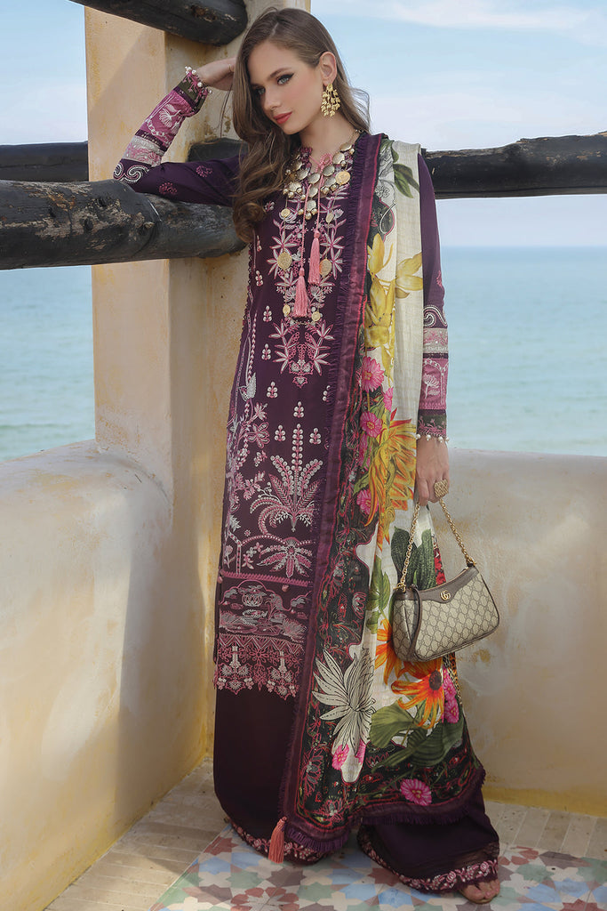 AJR Moksha Alif Luxury Lawn Collection – Basilia