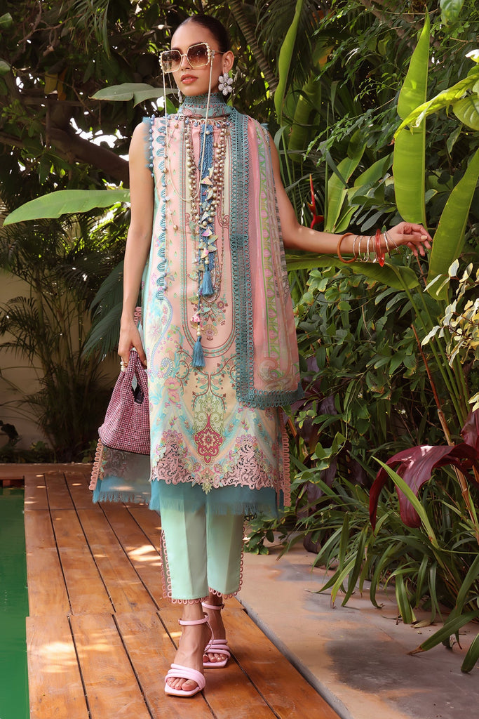 Jade Urbane Lawn Collection with Chiffon Dupatta – UDC-20265A