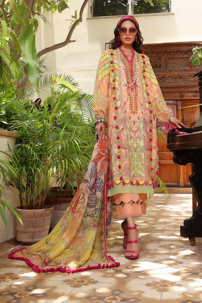 Jade Urbane Lawn Collection with Chiffon Dupatta – UDC-20285B