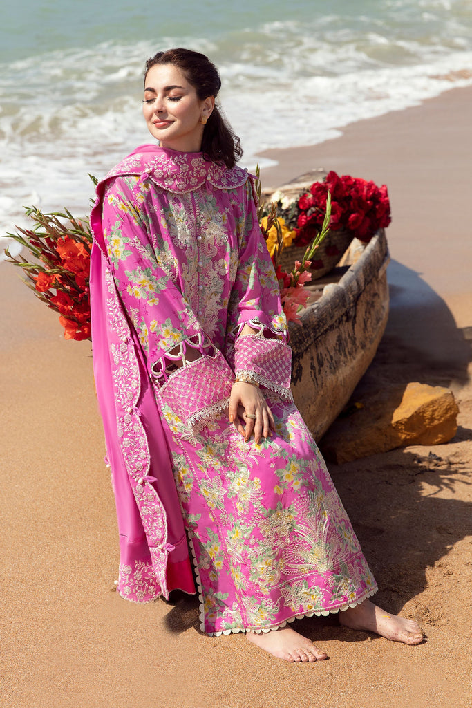 Zaha by Khadijah Shah Lawn Collection 2023 – NIHAN (ZL23-08 B)