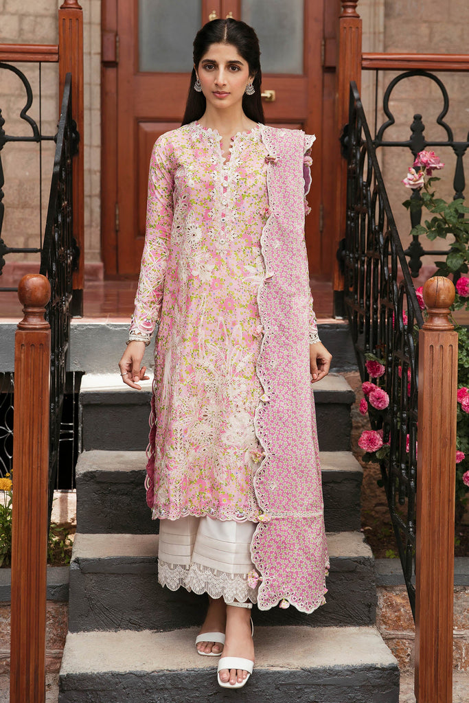 Zaha Festive Lawn Collection – LEYLA (ZF23-04)