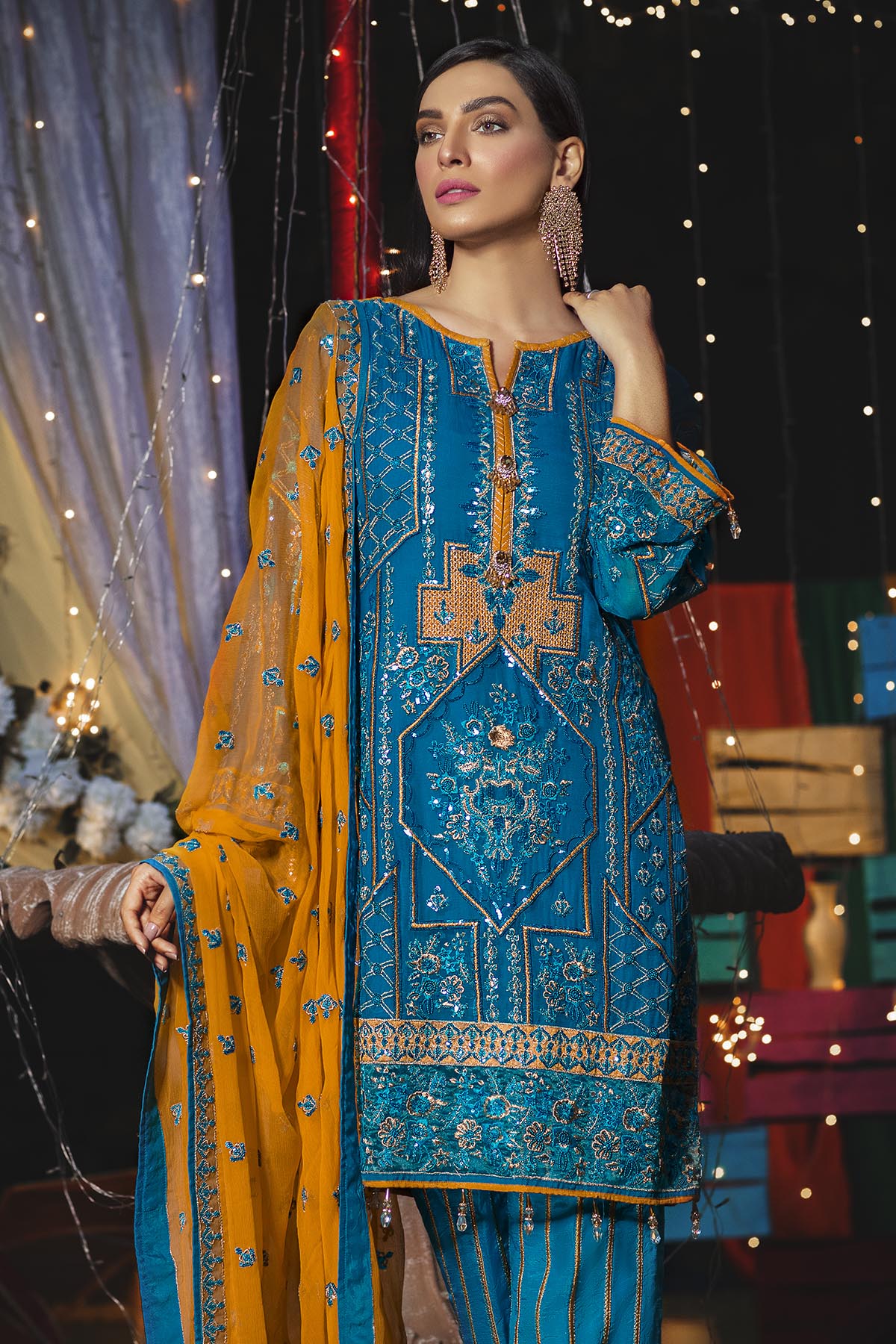 Emaan Adeel Luxury Chiffon Collection Vol-6 2019 – EA-604 – YourLibaas