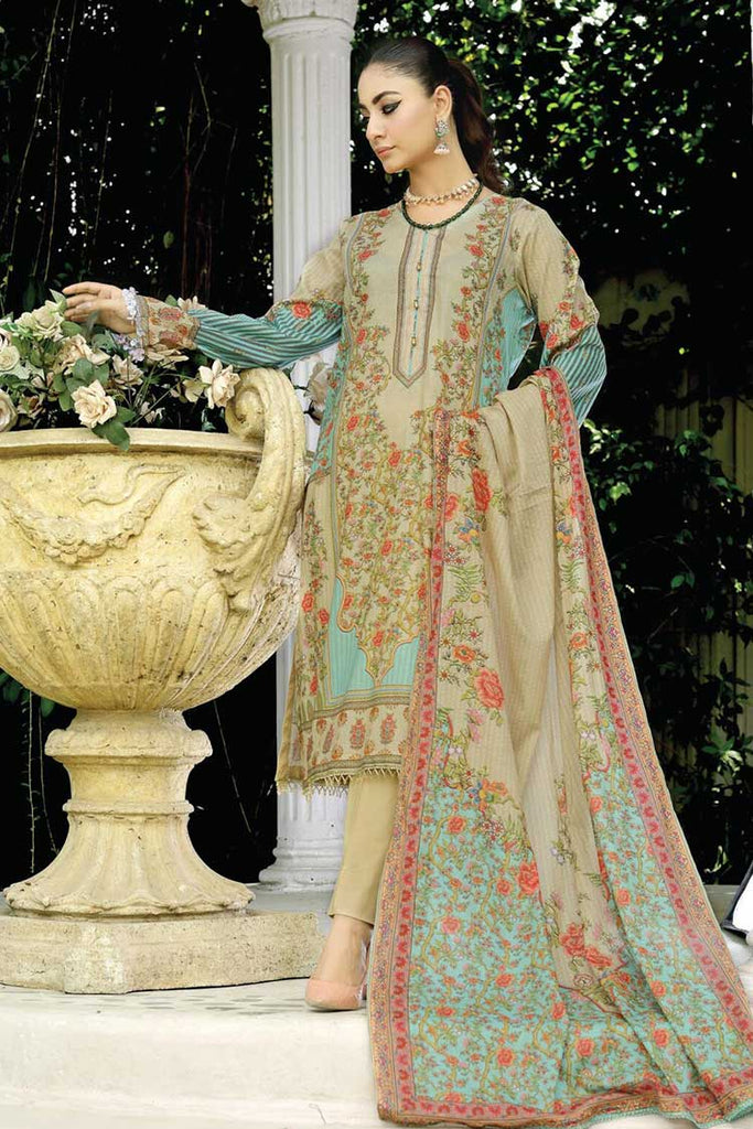 Qalamkar Aangan Prints Lawn Collection – AN 10