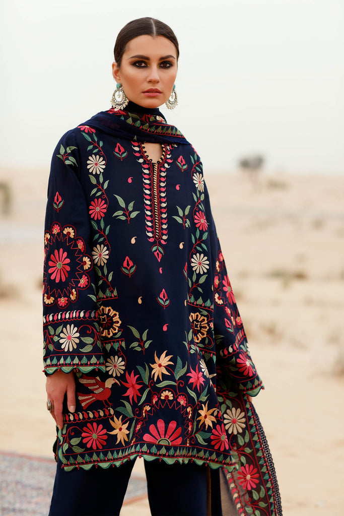 Zaha by Khadijah Shah Lawn Collection 2022 – URSIYA (ZL22-07 A)