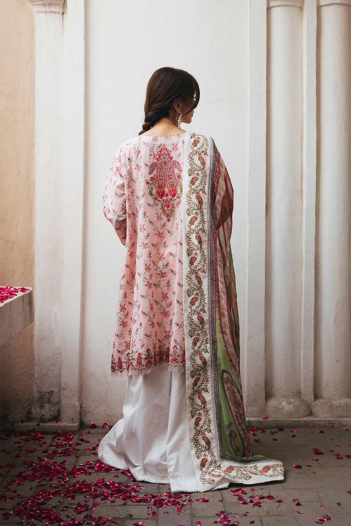 Zara Shahjahan Luxury Eid Lawn Collection 2022 – Zeeba-B – YourLibaas