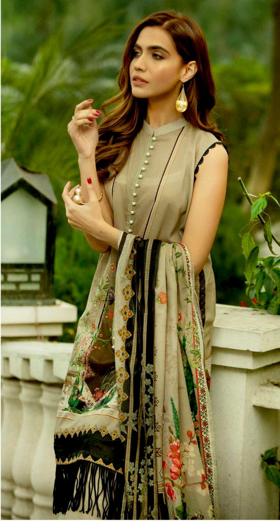 Zareen by Sapphire Lawn Collection 2021 – Lemon Verbena · 3PC Suit