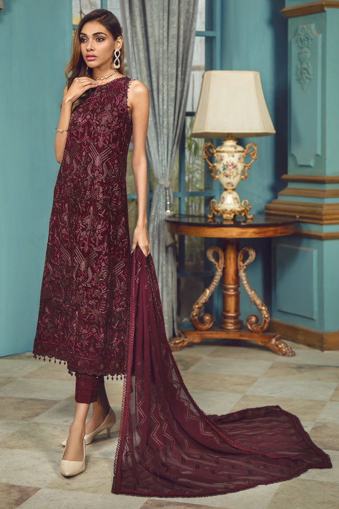 Zarif Rangrez Festive Chiffon Collection 2022 – Irene