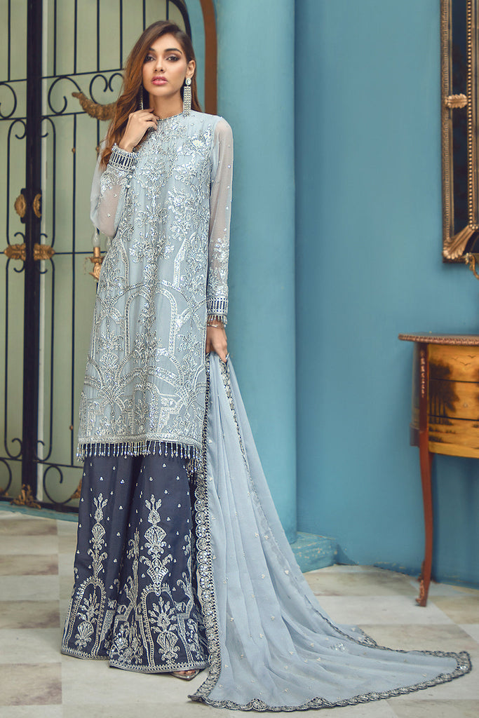 Zarif Rangrez Festive Chiffon Collection 2022 – Serene