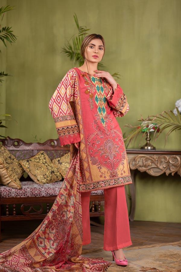 Zebaish Orient Embroidered Lawn Collection – Roman