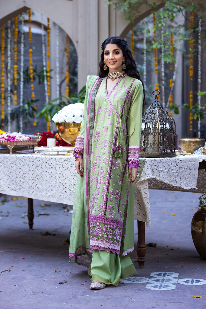 Zysha by Sobia Nazir Festive Lawn Collection 2022 – Z5A Gul Bahar