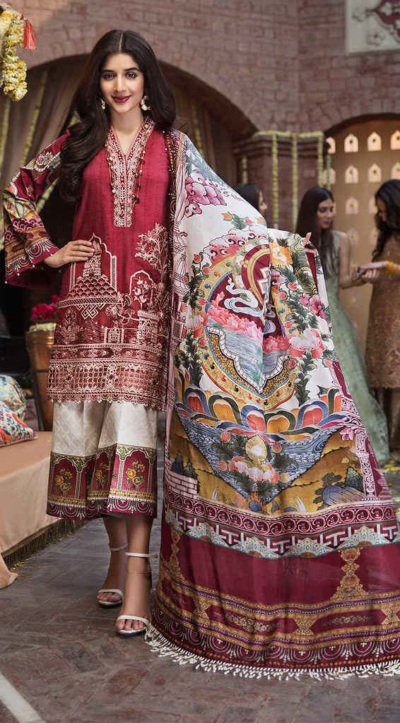 Anaya by Kiran Chaudhry – Festive Luxury Lawn Collection 2019 – Anya