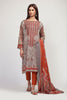 Khaadi The Tale of Spring Lawn Collection 2019 – AF19110 Rust 3Pc